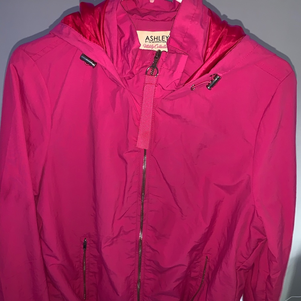 PINK WINDBREAKER